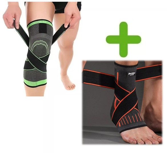 Miniatura 3 de Rodillera Deportiva + Tobillera